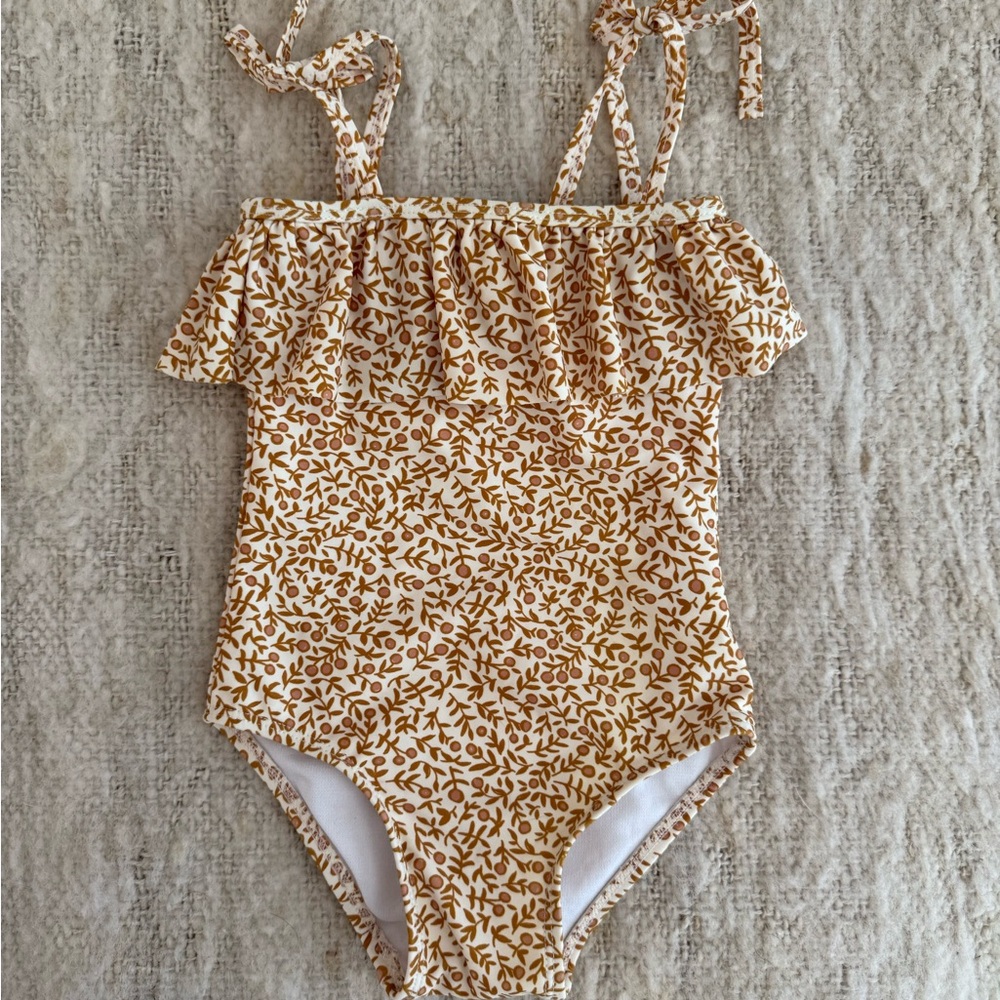 Rylee + Cru Floral Print Swimsuit